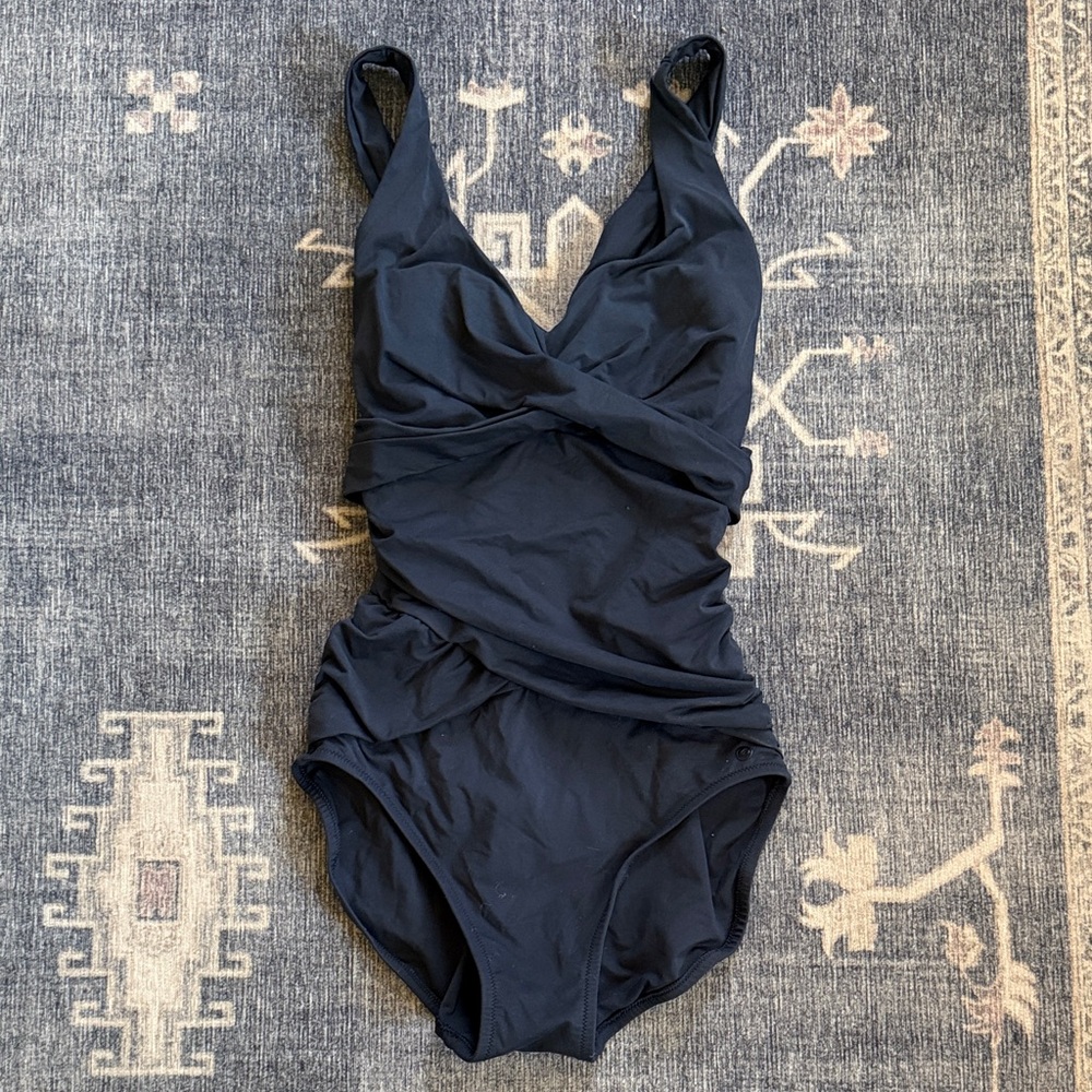 Calla Classic Black One-Piece Swimsuit 12